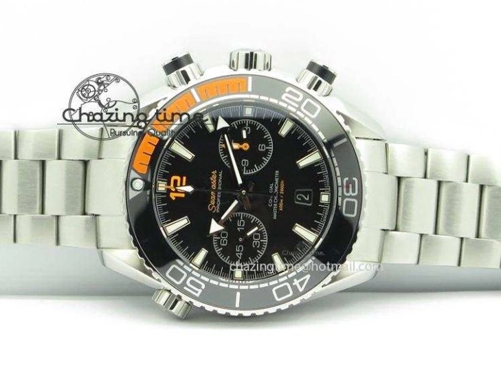 0207 Master Chronometer 45mm SS JHF Black Dial On SS Bracelet A Sustainable 8248
